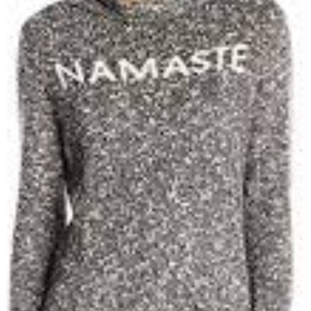 NWOT Life Is Good Yoga Namaste Pullover Sweater